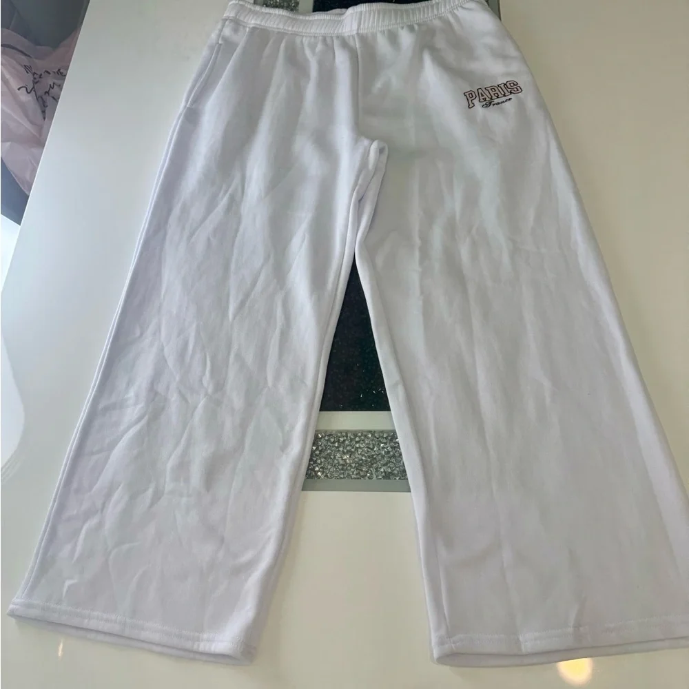 Pant unisex, Winter, size XL , trousers with PARIS logo, flared leg - Picture 2 of 12